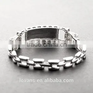 2015 Fashion Jewelry Bracelet Silver 925 SBG421W thumbnail-2