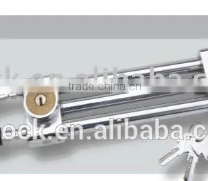 CHROMED COLOR STEERING WHEEL LOCK thumbnail-1