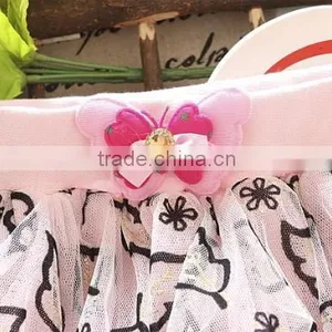 New Children Kids Girl's Wear Cute Baby Waist Bow Leaf Printed Layer Sweet Lovely Casual Party Skirt thumbnail-2