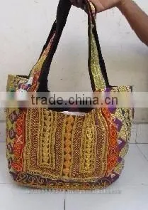 VINTAGE BANJARA ETHNIC HANDMADE BANJARA TRIBAL SHOULDER BAGS thumbnail-2
