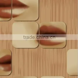 New Design Fire Resistance Vinly Wallpaper ,sex Wallpaper Rolls thumbnail-5