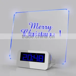 Tablet Led Clock With Temperature Display thumbnail-1