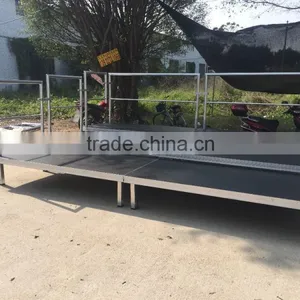 New Type Partable /fast Assemble Stage, Four Legs Simple Stage thumbnail-5