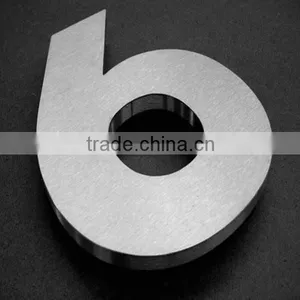 EDM Wire Cut/laser Cutting Stainless Steel House Number CNC Cutting Service thumbnail-1