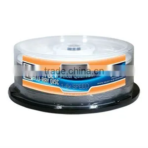 Optical Quantum 6x 50GB BD-R Double Layer White Inkjet Hub Printable thumbnail-1