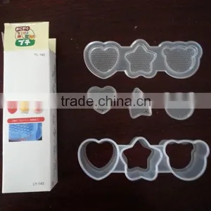 Good Quality Plastic Sushi Maker Sushi Mold With Star/heart/bear Shaped thumbnail-1