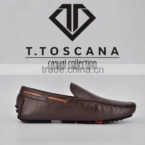 F Famous Name Brand Coffee Plain Upper Soft Sole Casual Shoes Men thumbnail-4