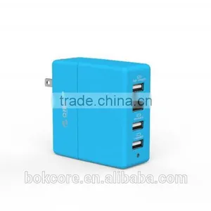 Multifunction Fast 5V 2A 4 Ports Portable Travel Wall Usb Charger thumbnail-1