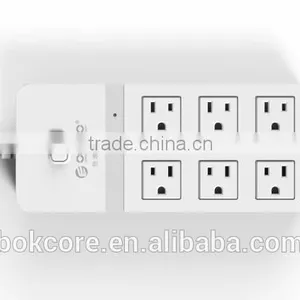 High Power Durable White USB Charging Travel Power Strip With 4 USB Sockets thumbnail-4