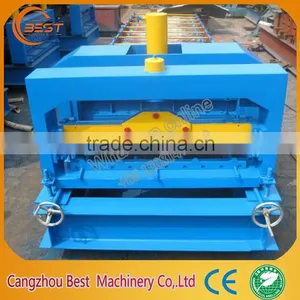 Mobile Metal Roof Tile Making Roll Forming Machine thumbnail-1