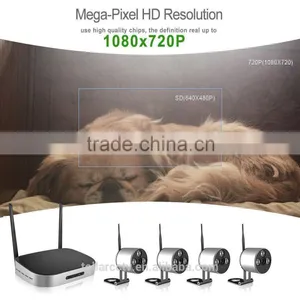 Tollar Vision Wifi ip Camera 720P 1.0 Megap Pixel Security System Kit thumbnail-4