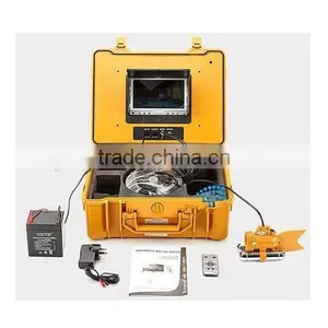 Underwater Cctv Video Camera HD 7"LCD Screen 1/3 SONY CCD 50m Cable, Camera Can Rotate at 360 Degree IR White LED Lights thumbnail-5