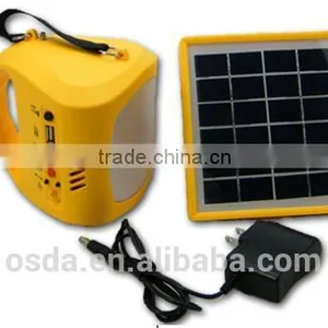 New Design ODA203/R Mini Solar Lantern With Mobile Phone Charger thumbnail-1