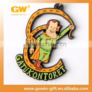 Custom Promotional Rubber Cartoon Characters Key Chain thumbnail-1