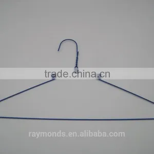 Dry Cleaning Wire Hangers With Plastic Powder Coated thumbnail-2