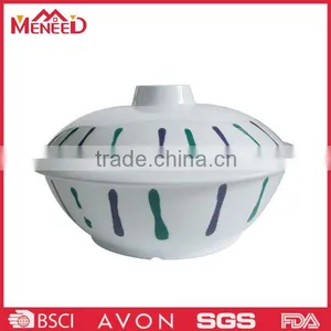 Family Use Custom Design Melamine Serving Bowls With Lids thumbnail-1