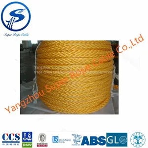 UHMWPE Rope for Ships Mooring Rope,UHMWPE 12 Strand Braided Rope,8-strand UHMWPE Rope,12-strand UHMWPE Rope thumbnail-2