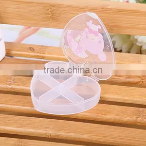 Contemporary Latest Plastic Red Heart Shaped Pill Box thumbnail-5