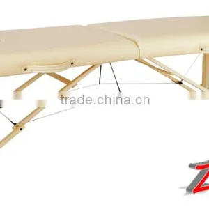 Solid Wood Feet Wooden Protable Massage Bed With Lower Price thumbnail-1