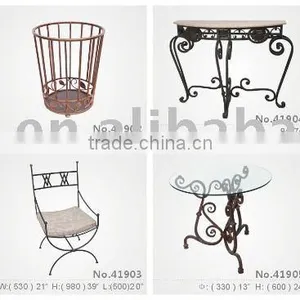 Wrought Iron Style Hand Forged Steel House Furnishings thumbnail-1