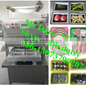 Commercial Disposable Food Tray Sealing Machine/plastic Bowl Sealing Machine/yoghourt Cup Sealing Machine thumbnail-1