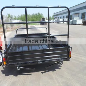 CE Certificated 7*4 Single Axle Cargo Trailer thumbnail-3