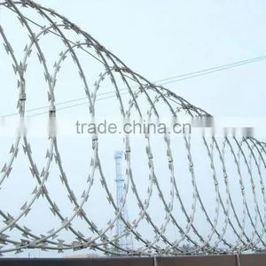 Concertina Razor Barbed Wire BTO-22/low Price Concertina Razor Barbed Wire/Galvanized Razor Barbed Wire(Anping Factory) thumbnail-5