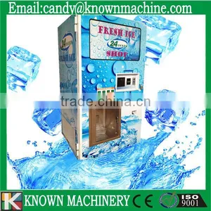Ice Vending Machine for Sale With 280kg/day Ice Capacity With IC Card and Coins thumbnail-1