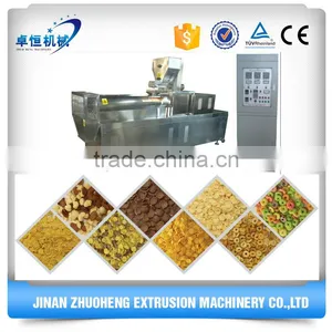 Extruded Corn Flakes and Breakfast Cereal Making Plant Production Line thumbnail-4