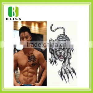 Non-toxic Fashion Custom Metallic Body Sticker Water Transfer Colorful Body Decorative Bulk Temporary Tattoo thumbnail-6