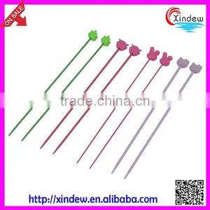 20cm Animal Head Fancy Aluminum Knitting Needles for Children thumbnail-1