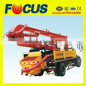 New 18m Trailer Mounted Boom Concrete Pumps thumbnail-1