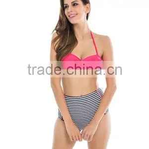 Hot Selling 2017 Summer Women High Waist Swim Wear thumbnail-6
