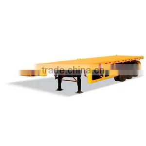 Heavy Duty 40 Ton Flat Bed Trailer for Sale thumbnail-1