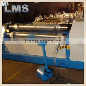 LMS W11 Hydraulic Metal Sheet 3 Roller Bending Machine thumbnail-2
