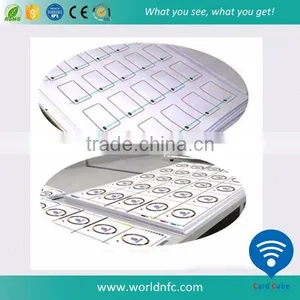 3x7 Layout Original Plus X 2K PVC RFID Inlay for Plastic Card thumbnail-2