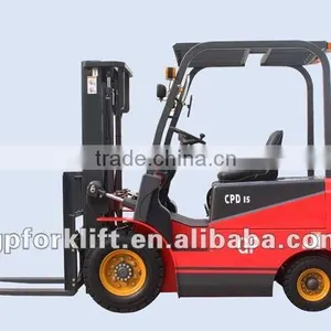 1.5 Ton Electric Forklift Made in China thumbnail-1