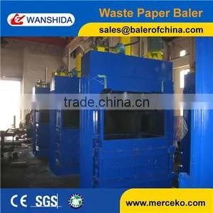 Hydraulic Vertical Good Quality Low Price Waste Paper Mini Square Hay Baler for Sale thumbnail-2