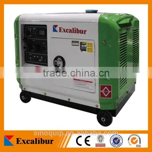 New Performance Model SS7500DS-1 5500w Mini Movable Single Phase Super Silent Diesel Generator For Daily Use thumbnail-1