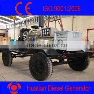 Diesel Engine Welding Mechine Generator With Weather or Sound Proof and Two or Four Wheels Trailer thumbnail-1