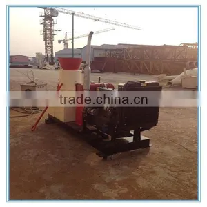 CSPM 2016 New Designed 200-300kg/h Capacity Diesel Engine Wood Pellet Machine thumbnail-2