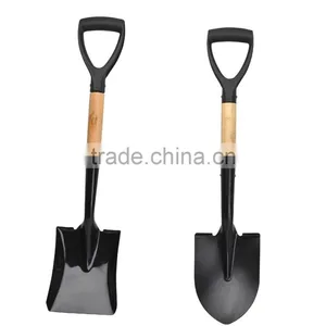 Garden Planting Shovel With Long Wood Handle thumbnail-1