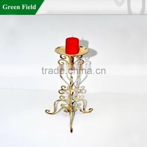 Tall Metal Candle Holders thumbnail-1