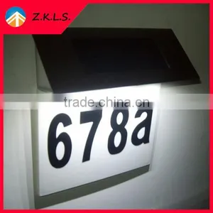 Solar Home Door Number Light thumbnail-1