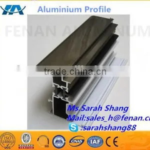 Aluminum Profile Extrusion, Wooden Grained Aluminum Profile thumbnail-4