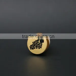 Gold Aluminum Cap With Synthestic Cork Wine Bottle Stopper Manufacturer thumbnail-5