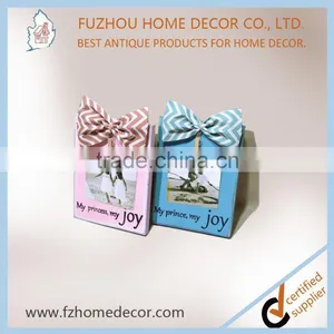 Fashion New Style Antique Wooden Frame With Hemp Rope and Wood Clips Decor of Metal Letter thumbnail-3
