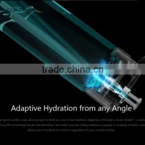 New Accurate Straw Water Bottle, Outdoor Portable Smart Mobile APP Control Intelligent Sports Water Bottle, 700ml Water Bottle thumbnail-3