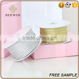 Flower Packing 3mm Silver Gold Gift Box Ribbon thumbnail-2