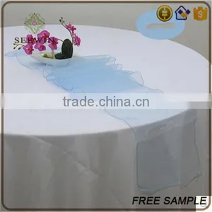 High Quality Discount Modern Elegant Organza Fabric Table Dresser Runners thumbnail-3